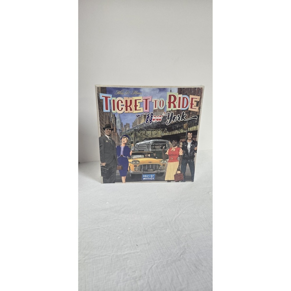 Ticket To Ride New York Board Game  2018 Days of Wonder New Sealed